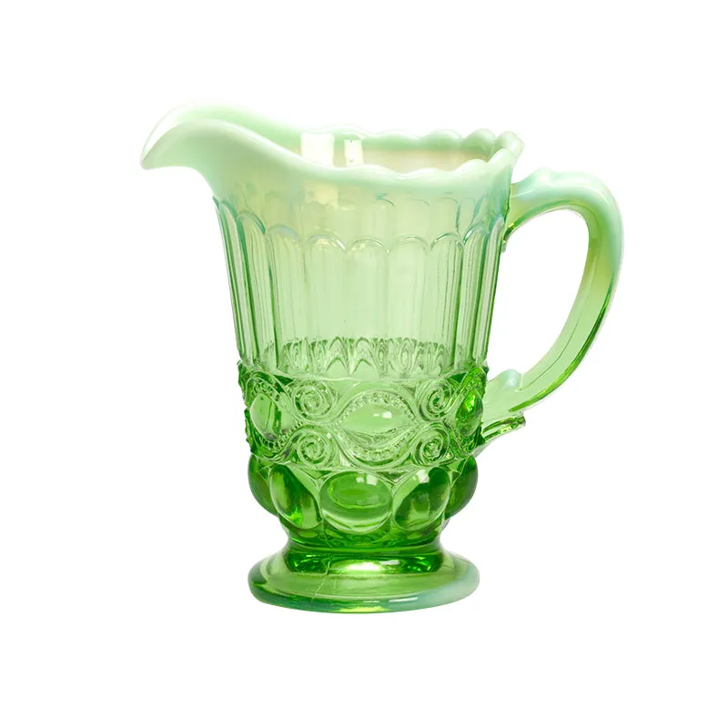 Eye Winker Glass Pitcher - 4 Color Options