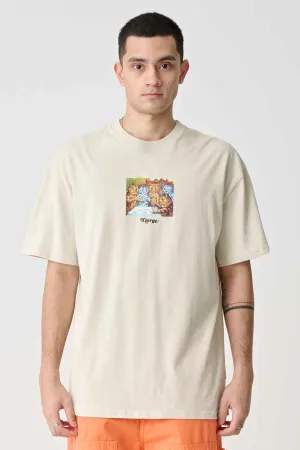 FAMILY SS TEE - Pigment White