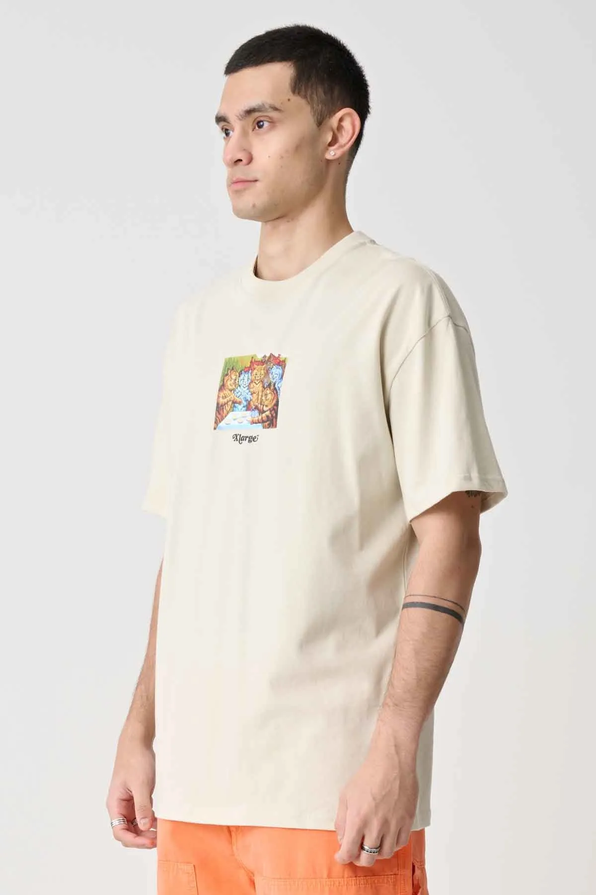 FAMILY SS TEE - Pigment White
