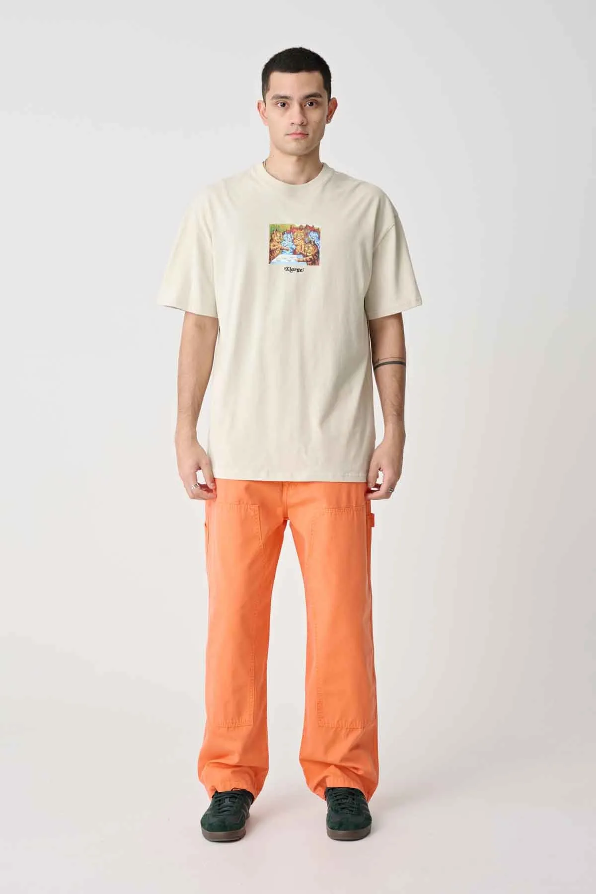 FAMILY SS TEE - Pigment White