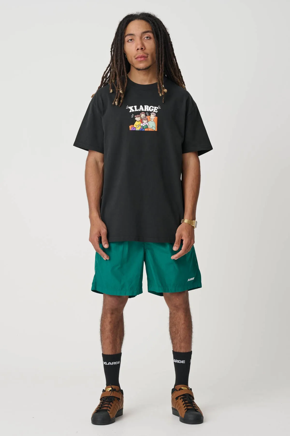 FAMILY VALUES TEE - PIGMENT BLACK