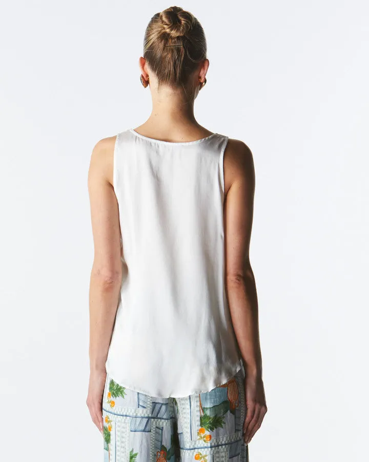 Fate   Becker Dashing Tank - White