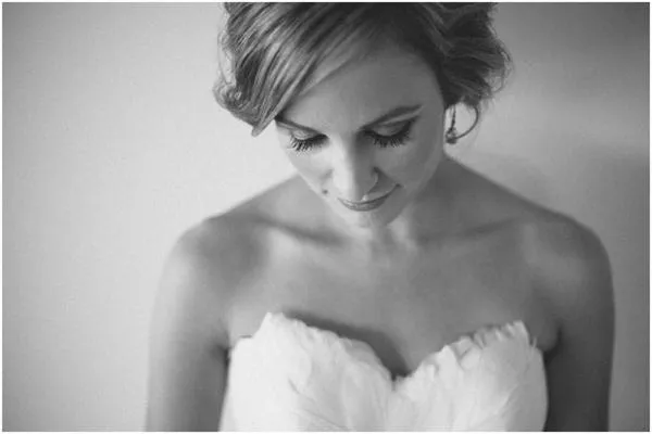 Feather Sweetheart Wedding Dress with Romantic Tulle Skirt