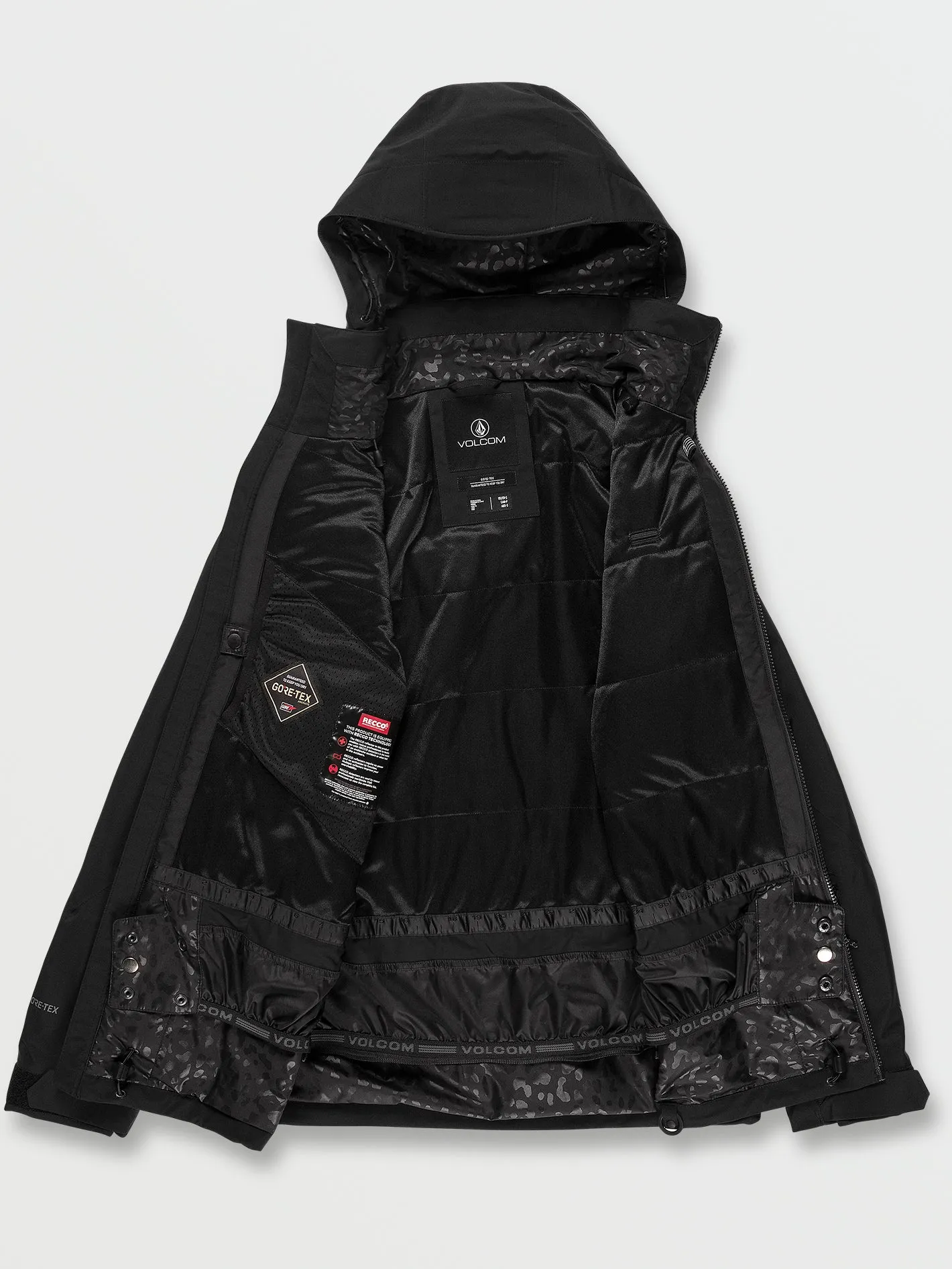 Fern Insulated Gore-Tex Pullover Jacket - Black