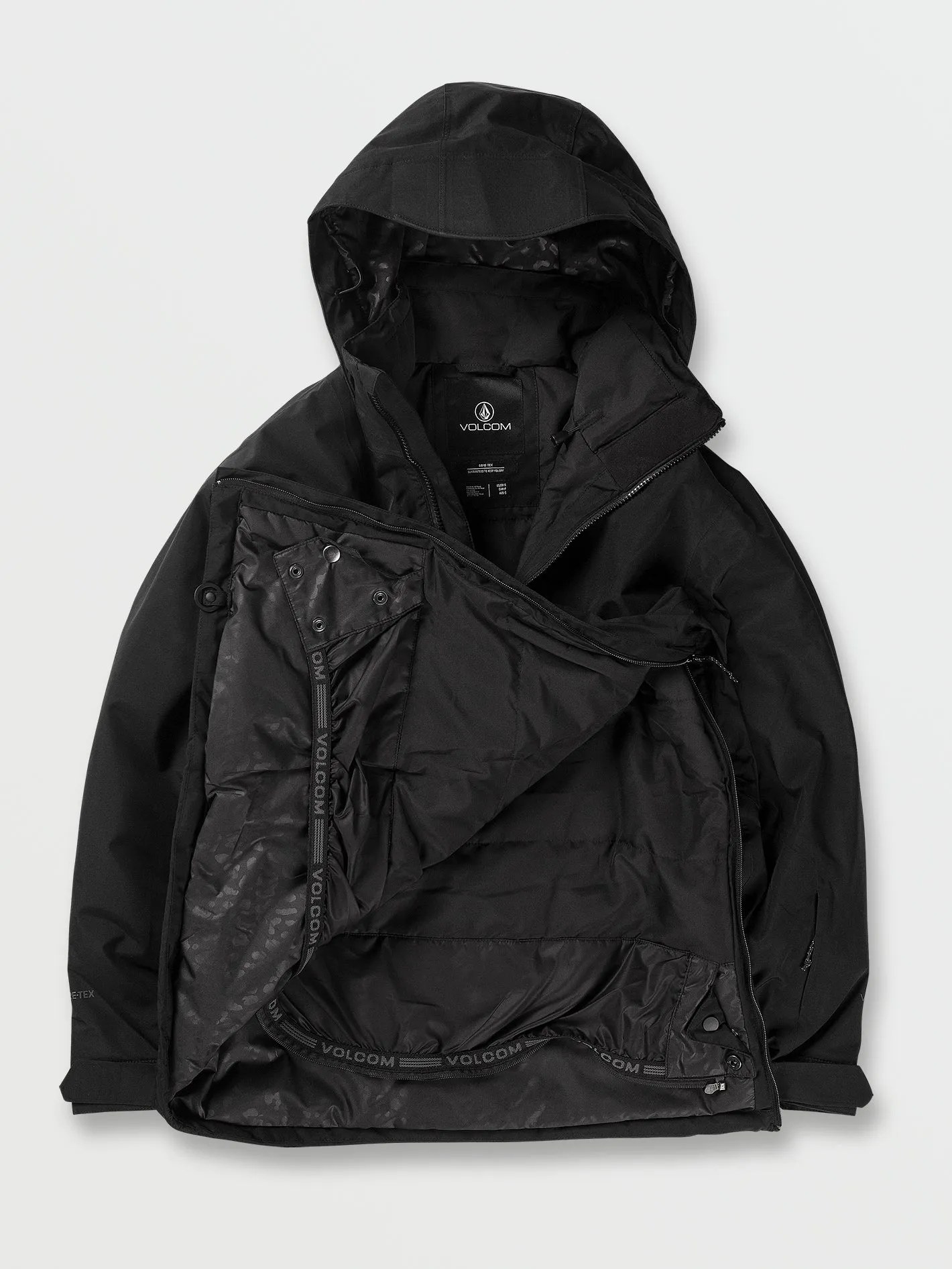 Fern Insulated Gore-Tex Pullover Jacket - Black