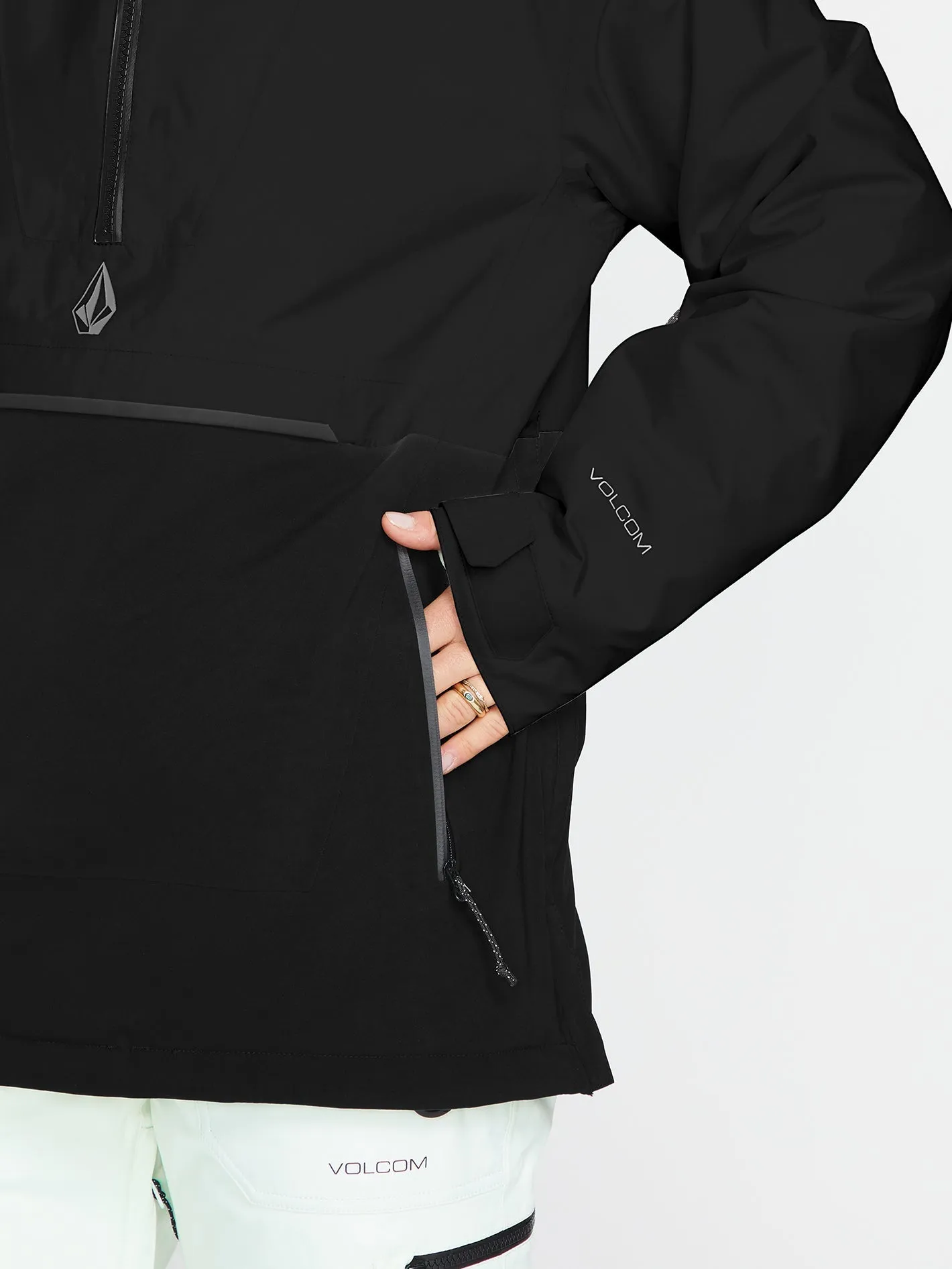 Fern Insulated Gore-Tex Pullover Jacket - Black