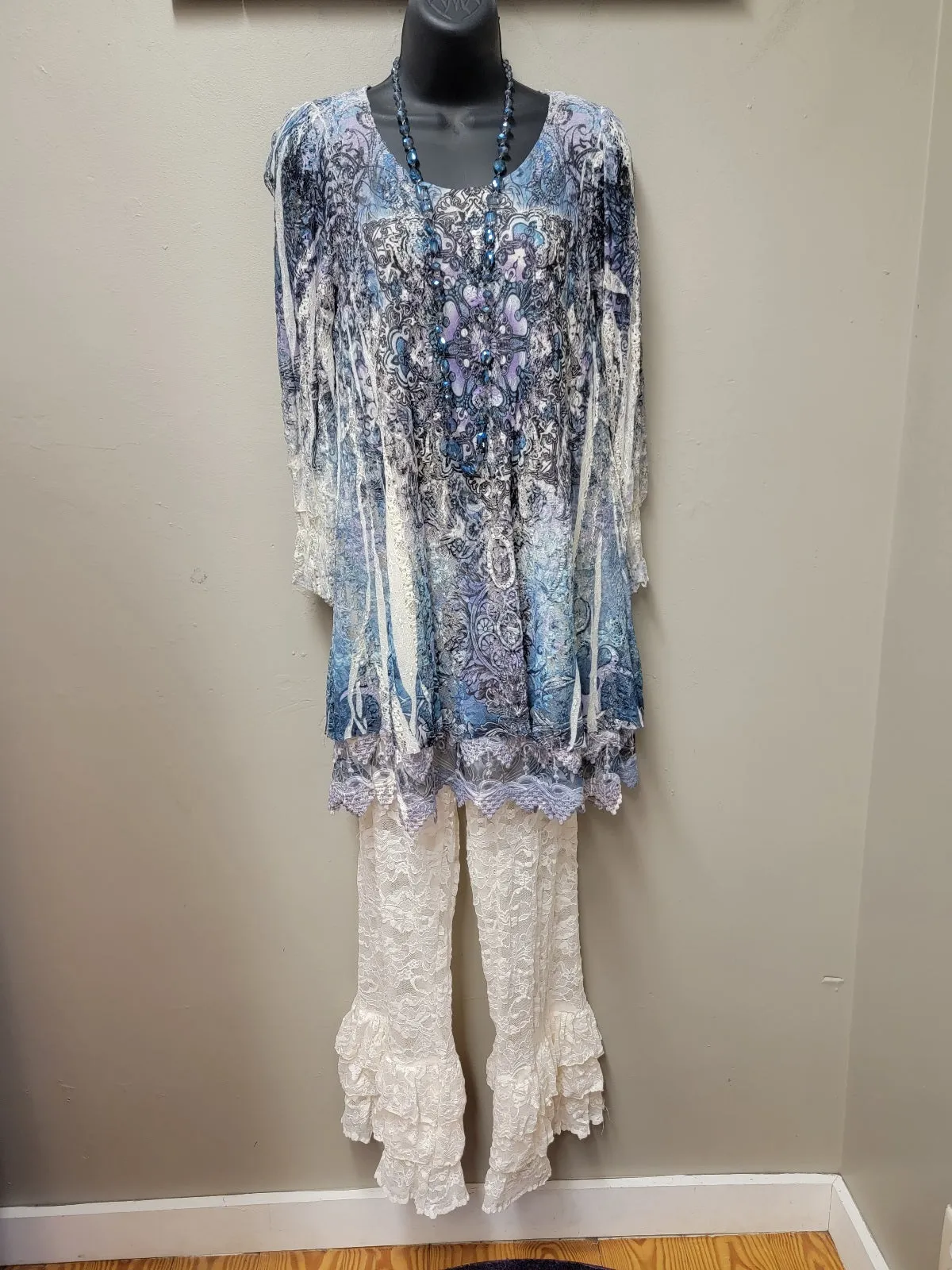 FINAL SALE WAS $108.00 2 Color Ways - YouBou2 Lace Matilda Pants