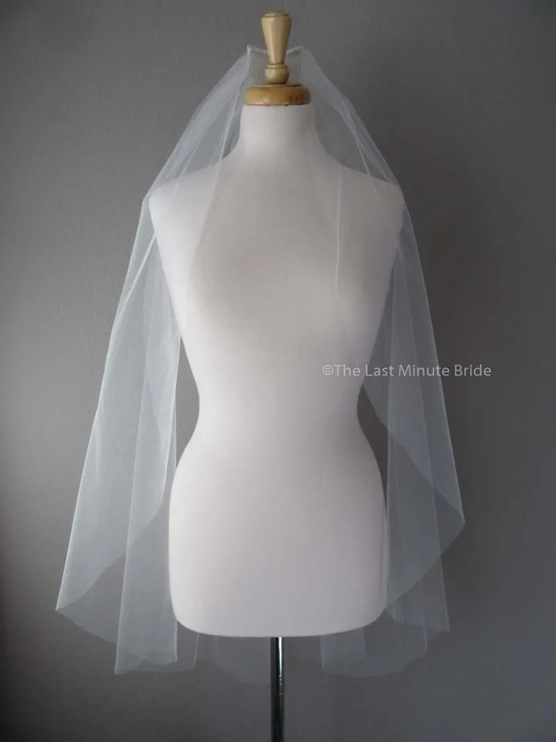 Fingertip Length Veil Style: One and Only