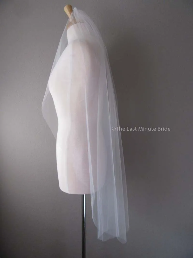 Fingertip Length Veil Style: One and Only