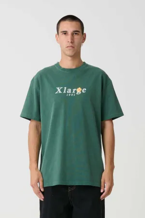 FLOWER 91 TEE - PIGMENT FOREST