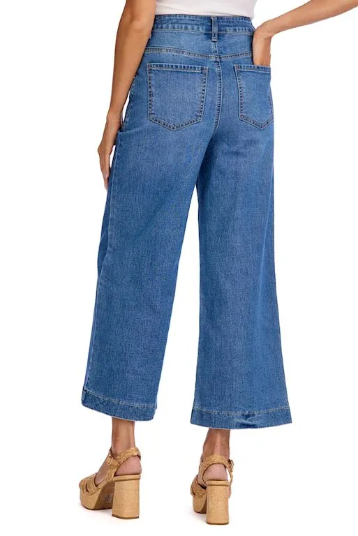 Fritz Stretch Wide Leg Jeans