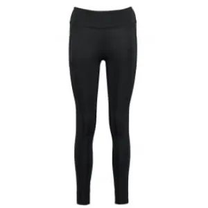 Full length leggings with side panel