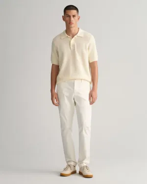 Gant Hallden Chinos Solbleket Hvit