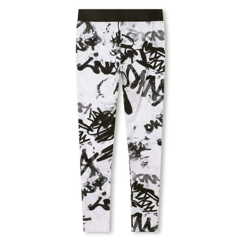 Girls Graffitti Leggings