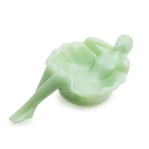 Glass Bathing Beauty Soap Dish - 12 Color Options