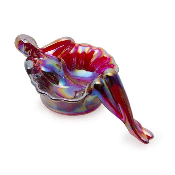 Glass Bathing Beauty Soap Dish - 12 Color Options