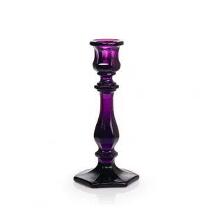 Glass Classic Candlestick - 7 Color Options
