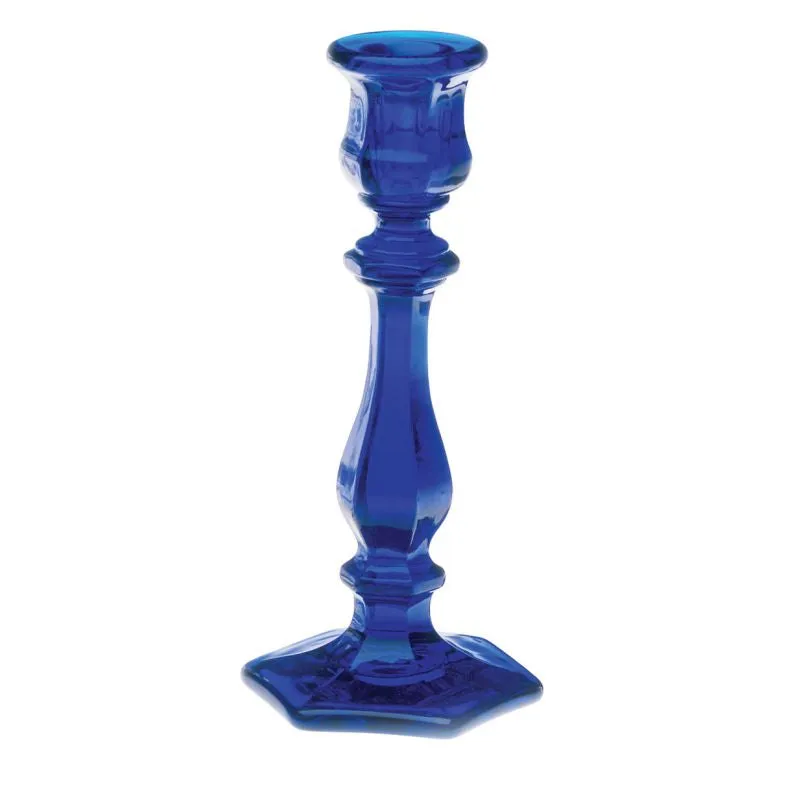 Glass Classic Candlestick - 7 Color Options