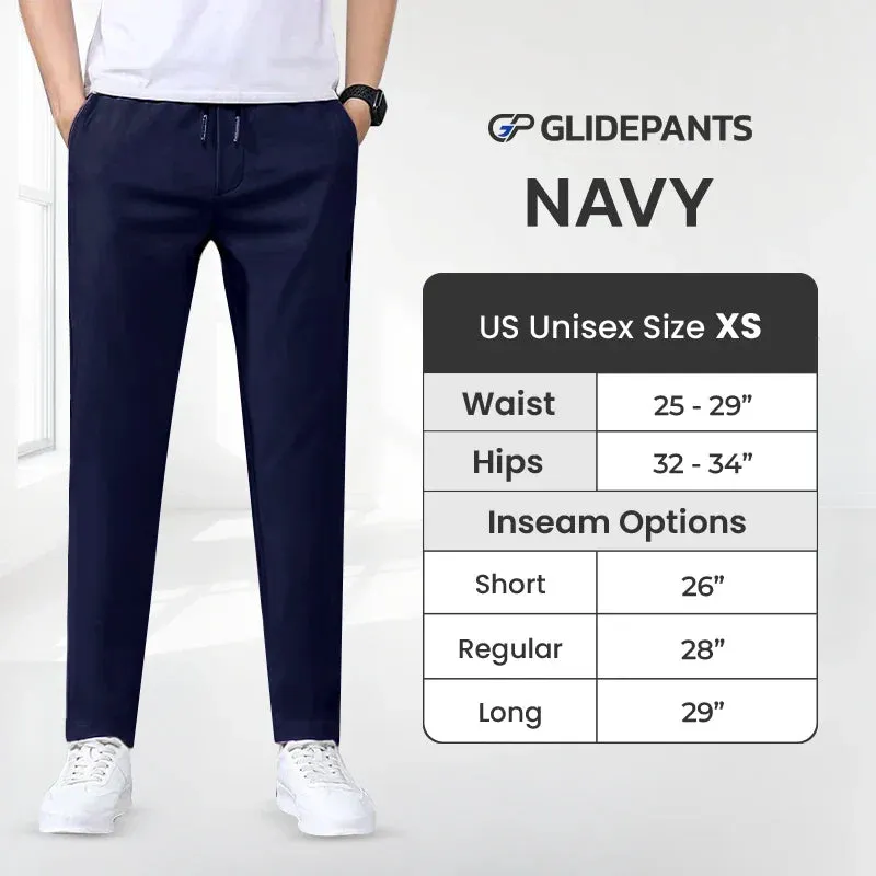 GlidePants -  Unisex Quick Dry Pull-on Stretch Pants