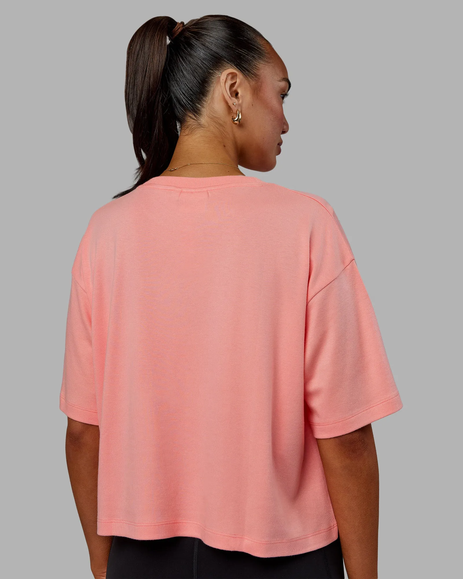 Go-To Modal Oversized Cropped Tee - Murex Shell