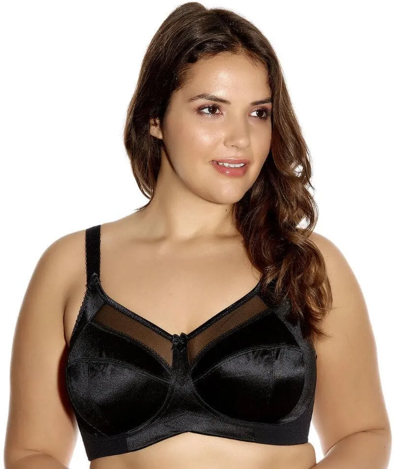 Goddess Keira Soft Cup Wire-Free Bra - Black