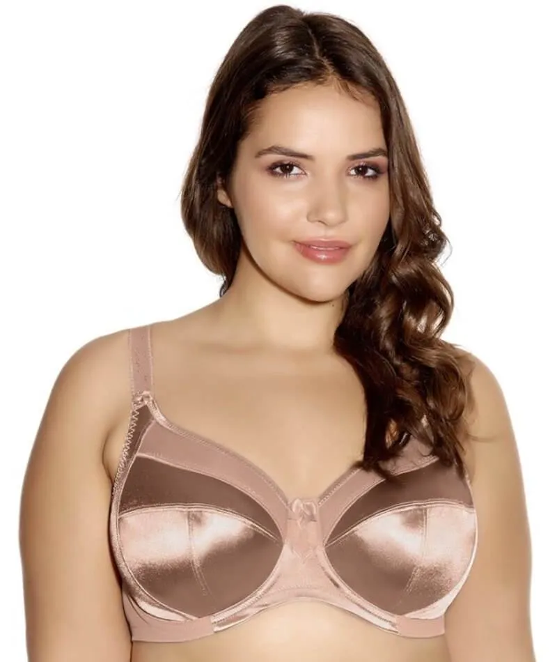 Goddess Keira Underwired Banded Bra - Fawn