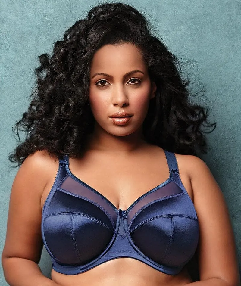 Goddess Keira Underwired Banded Bra - Ink