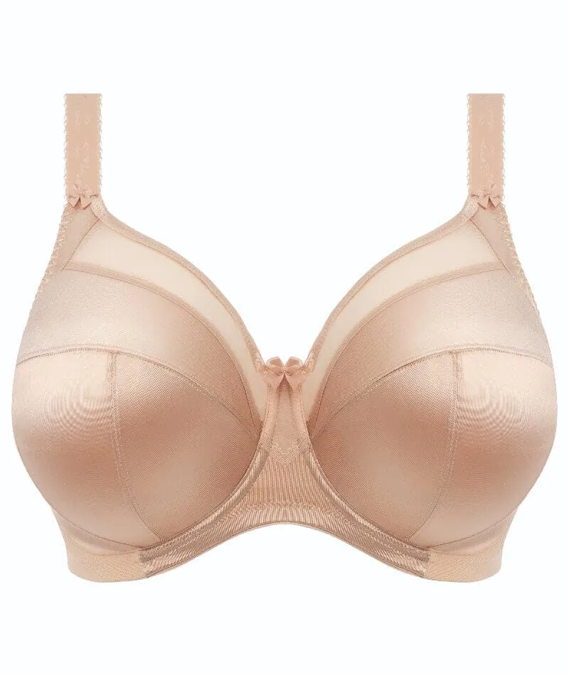 Goddess Keira Underwired Banded Bra - Nude