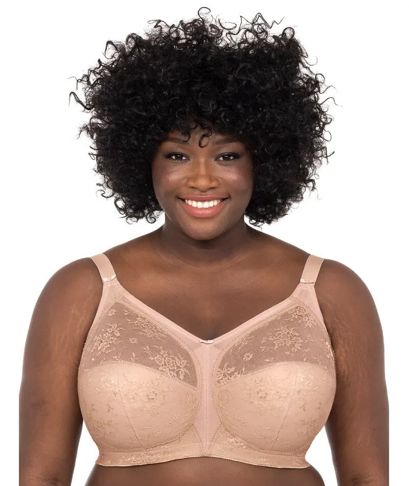 Goddess Verity Wire-Free Bra - Fawn