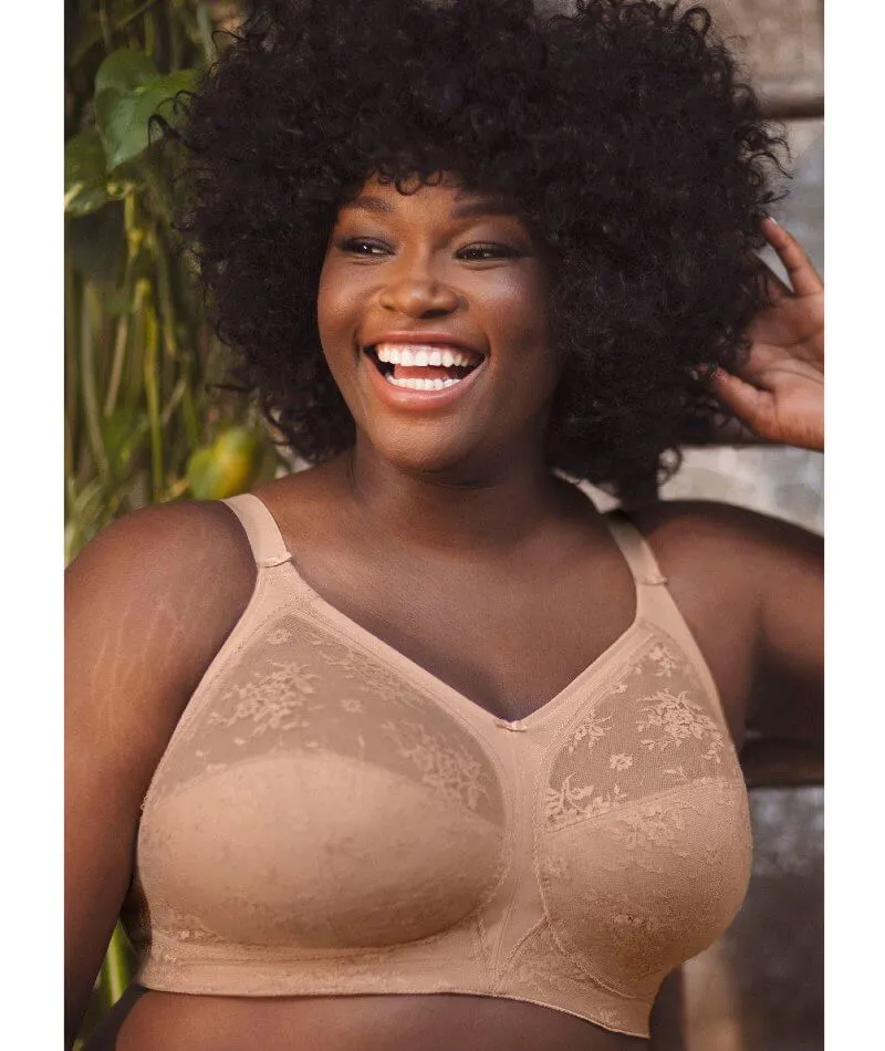 Goddess Verity Wire-Free Bra - Fawn