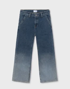 Gradient Wide Leg Jeans  | 7547