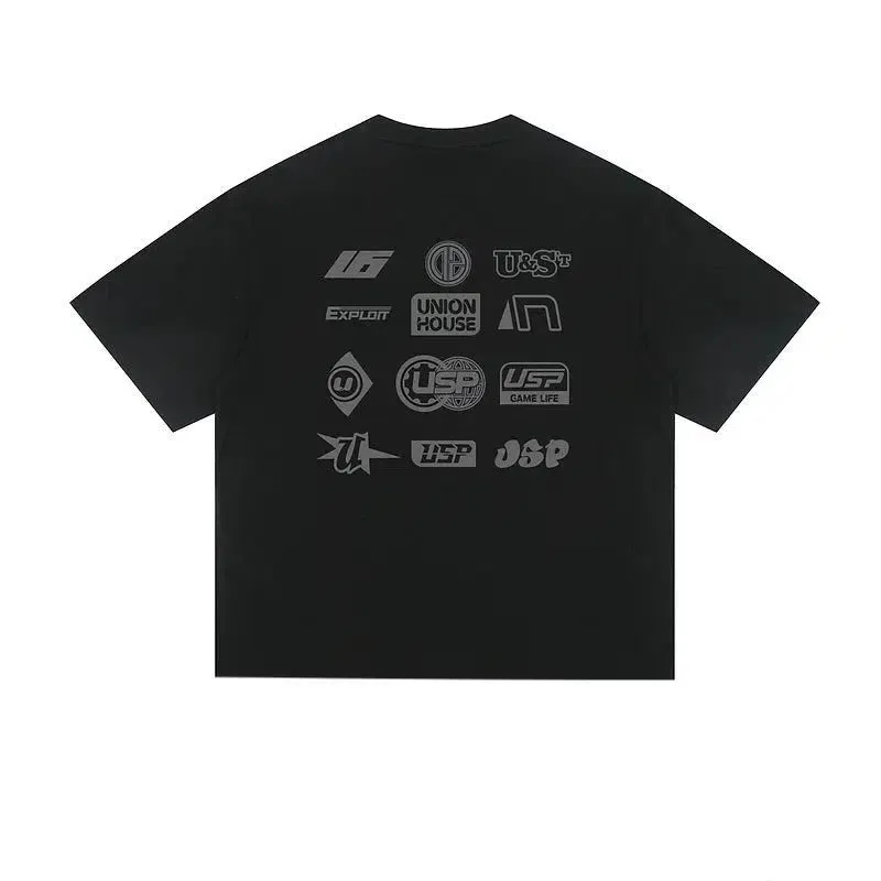 Graphic Logo Round Neck T-shirt