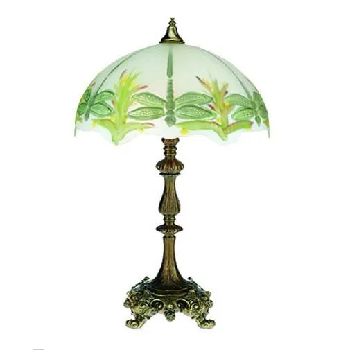 Green Dragonfly Lamp