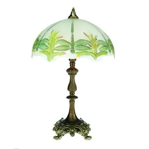Green Dragonfly Lamp