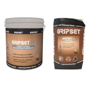Gripset 2P 2 Part Flexible Cementitious Membrane