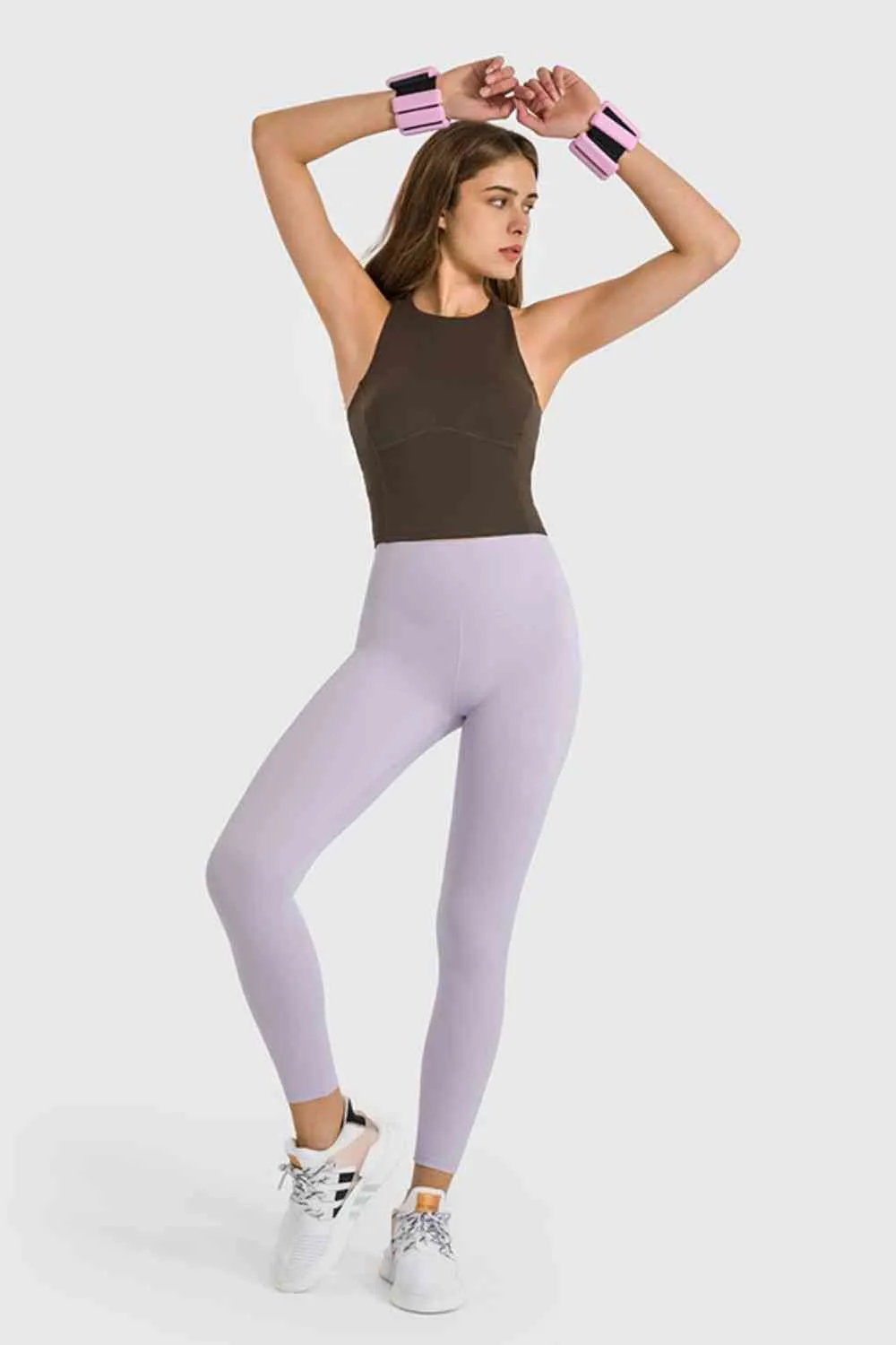 Haleigh High Waist Ankle-Length Yoga Leggings