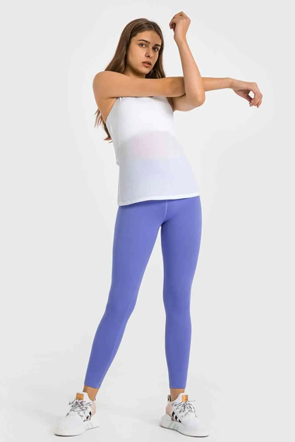 Haleigh High Waist Ankle-Length Yoga Leggings