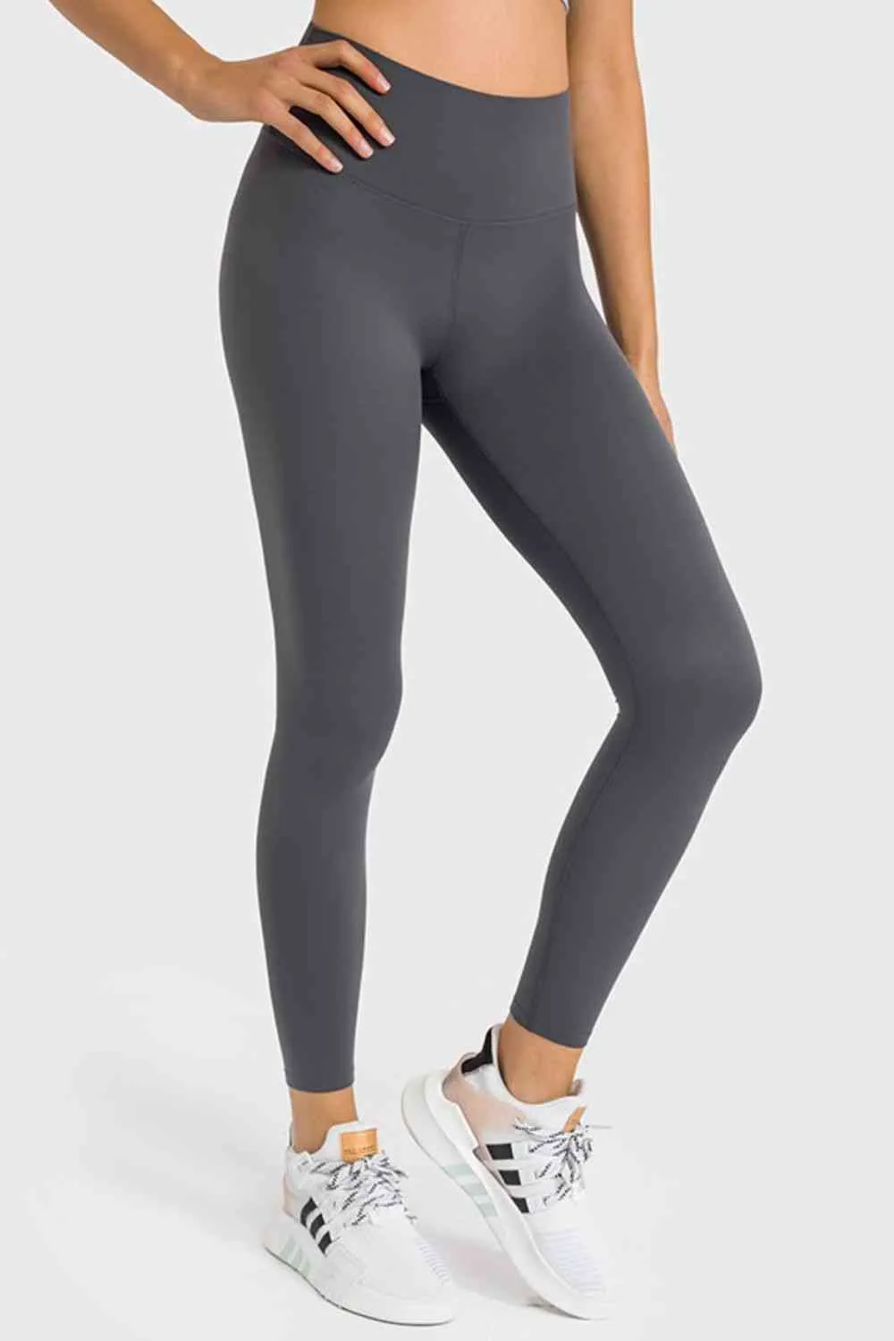 Haleigh High Waist Ankle-Length Yoga Leggings
