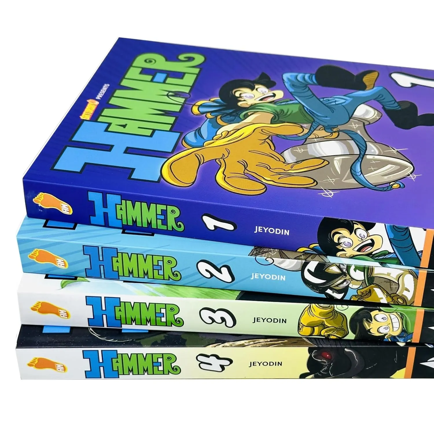 Hammer Volume 1-4 Collection 4 Books Set by Jey Odin, Saturday AM Ocean Kingdom