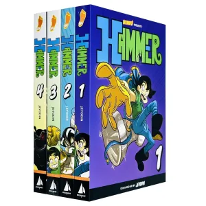 Hammer Volume 1-4 Collection 4 Books Set by Jey Odin, Saturday AM Ocean Kingdom
