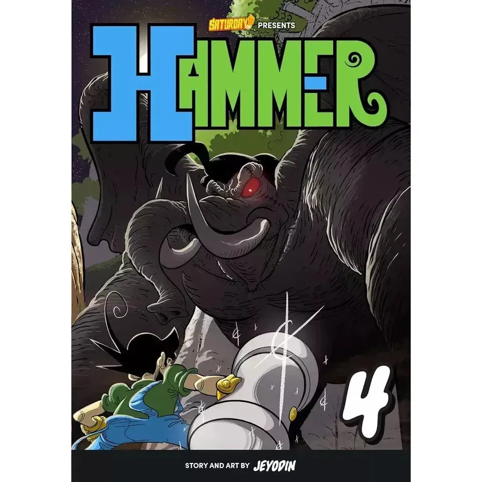 Hammer Volume 1-4 Collection 4 Books Set by Jey Odin, Saturday AM Ocean Kingdom