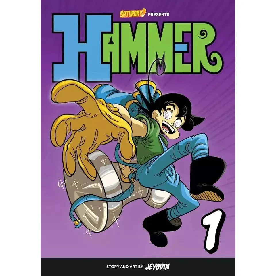 Hammer Volume 1-4 Collection 4 Books Set by Jey Odin, Saturday AM Ocean Kingdom