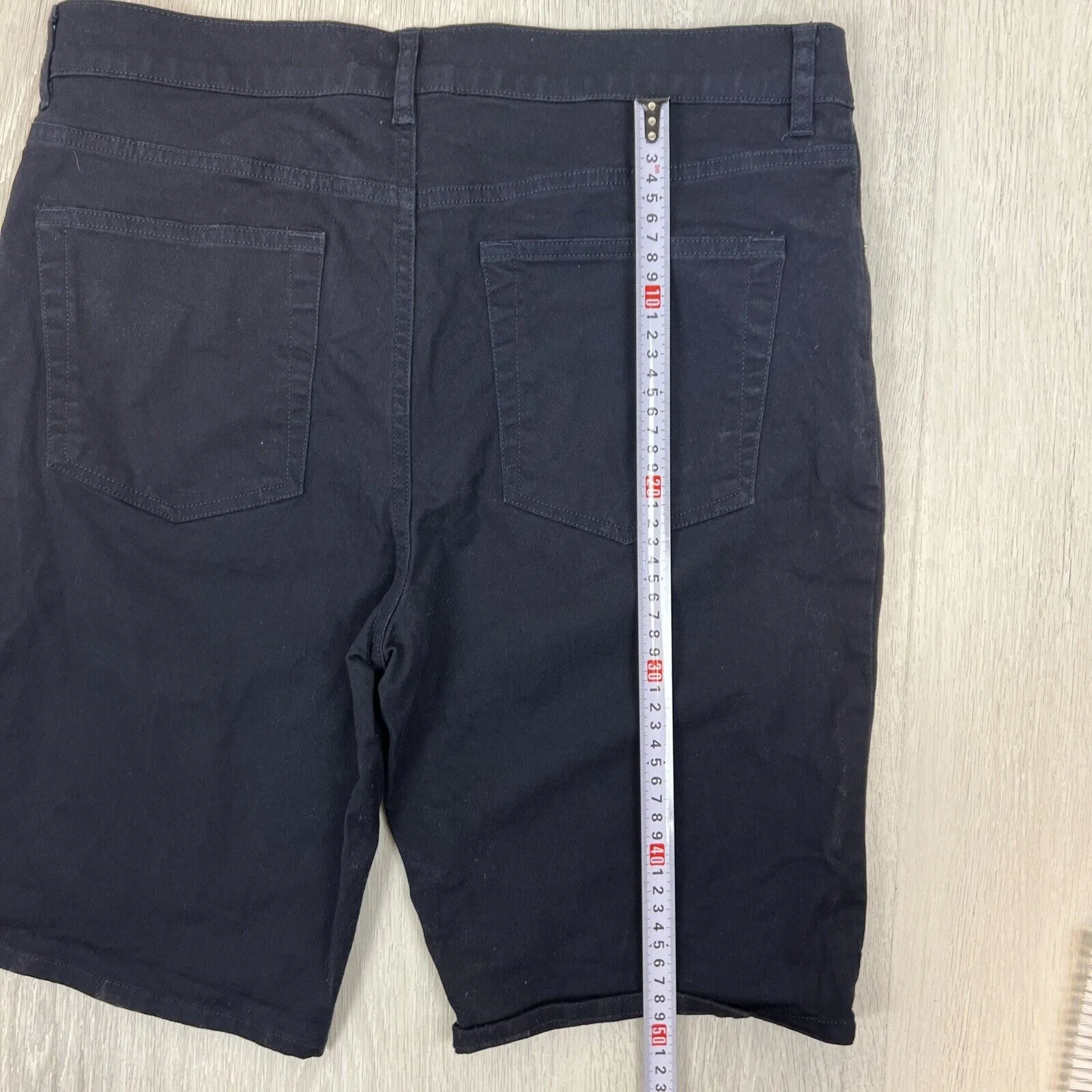 H&M Mens Dark Navy Slim Fit Chinos Size 33