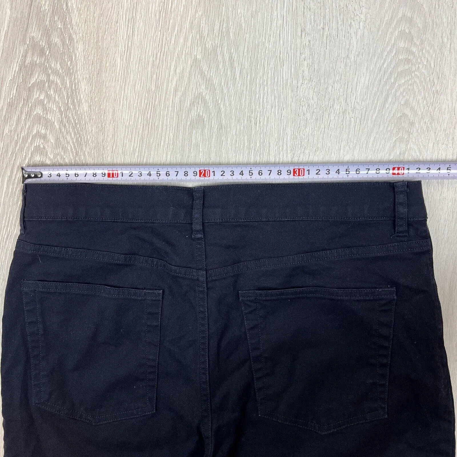 H&M Mens Dark Navy Slim Fit Chinos Size 33