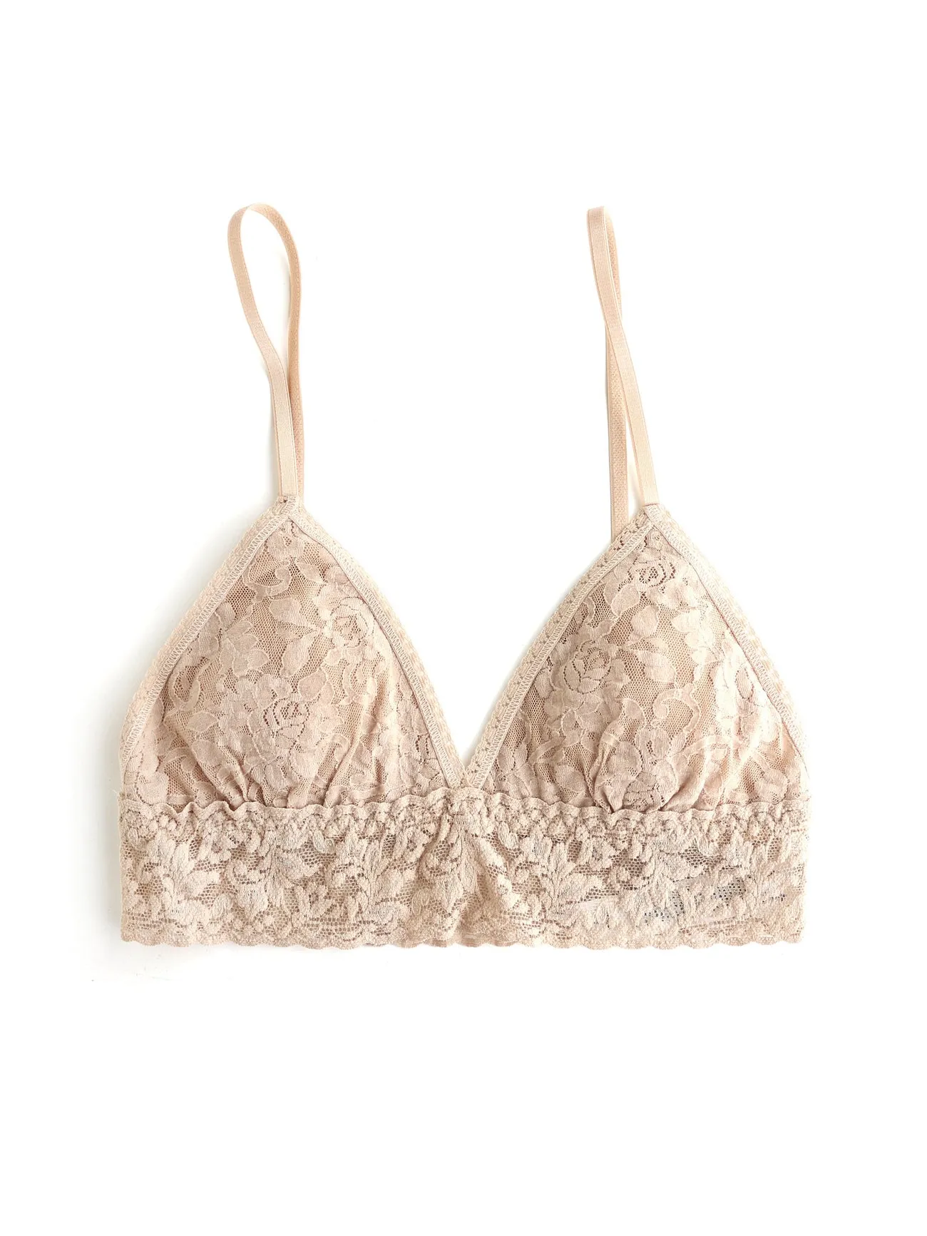 Hanky Panky Signature Lace Padded Triangle Bralette 487004