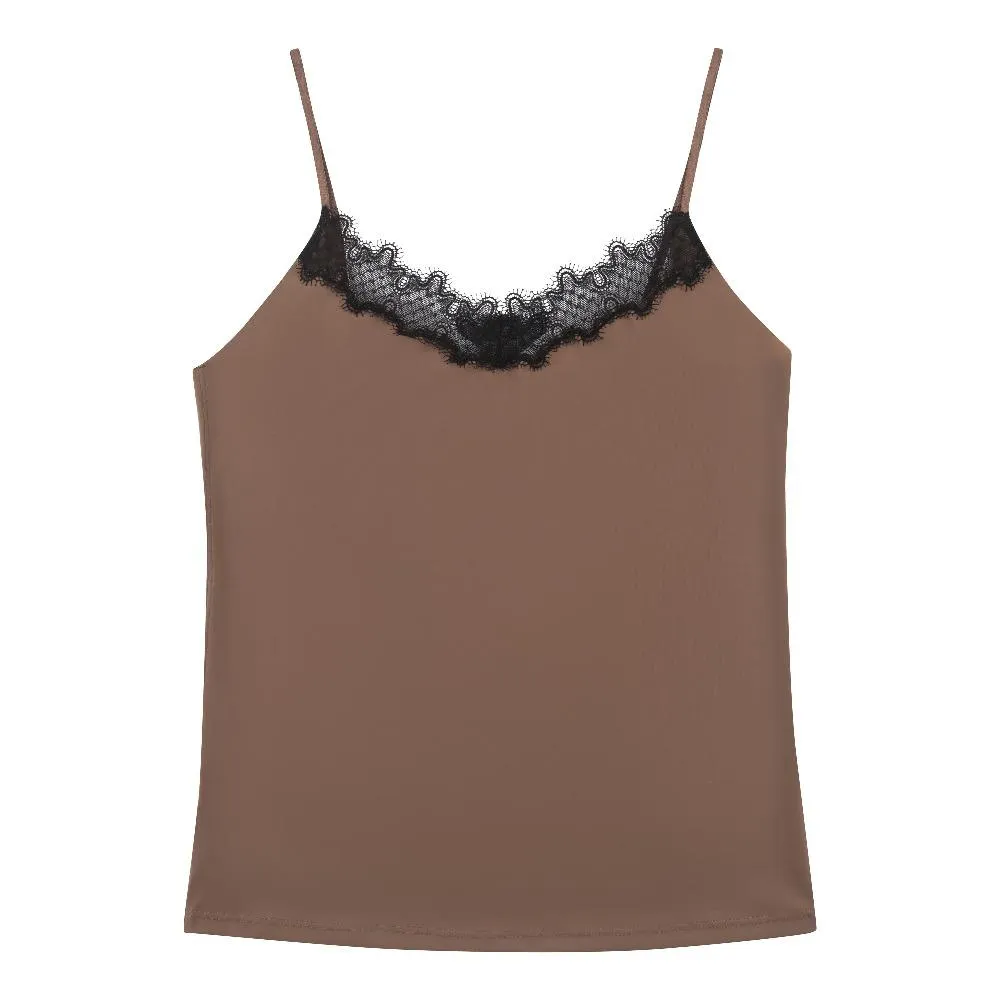 Happy Seams Lace Camisole Neutrals