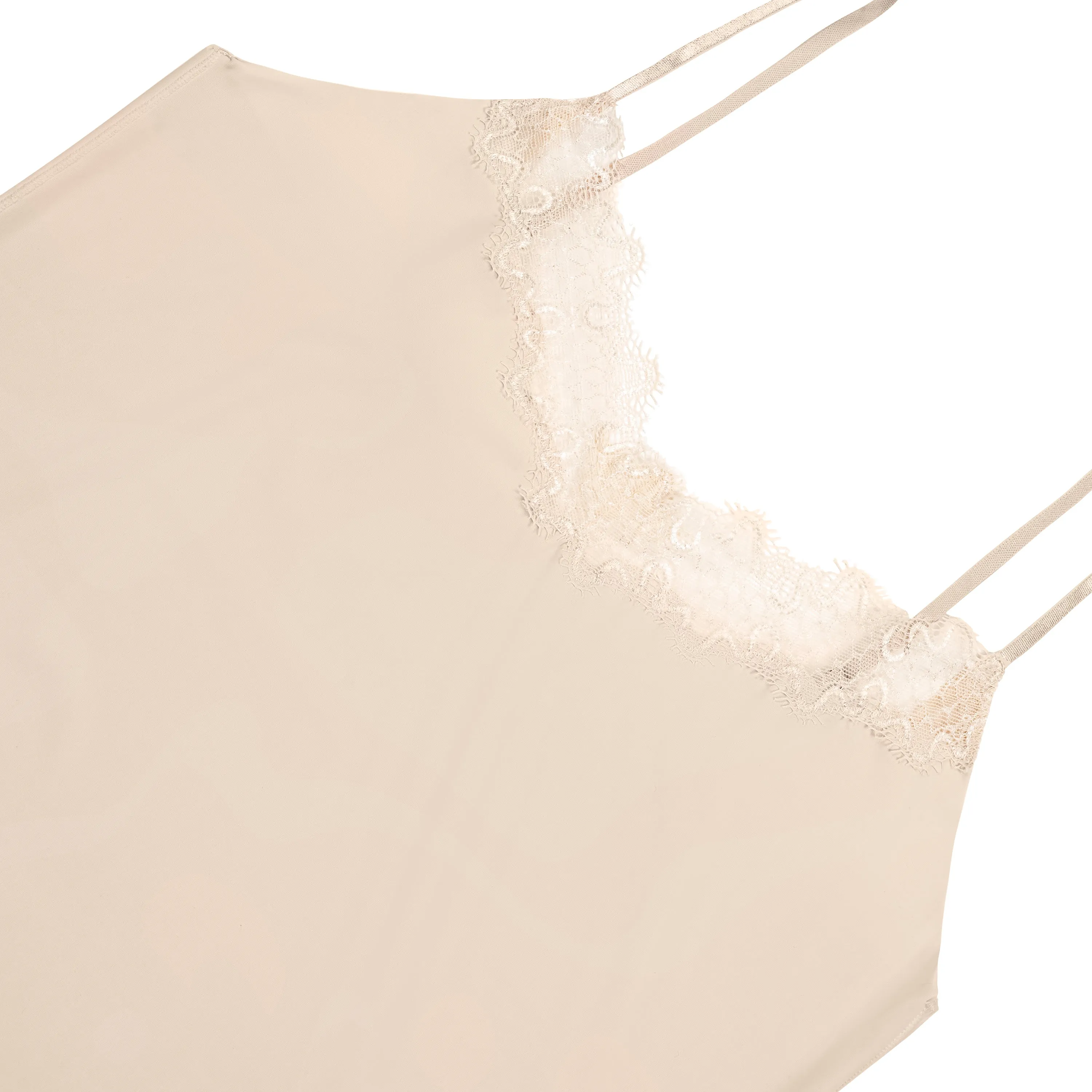 Happy Seams Lace Camisole Neutrals