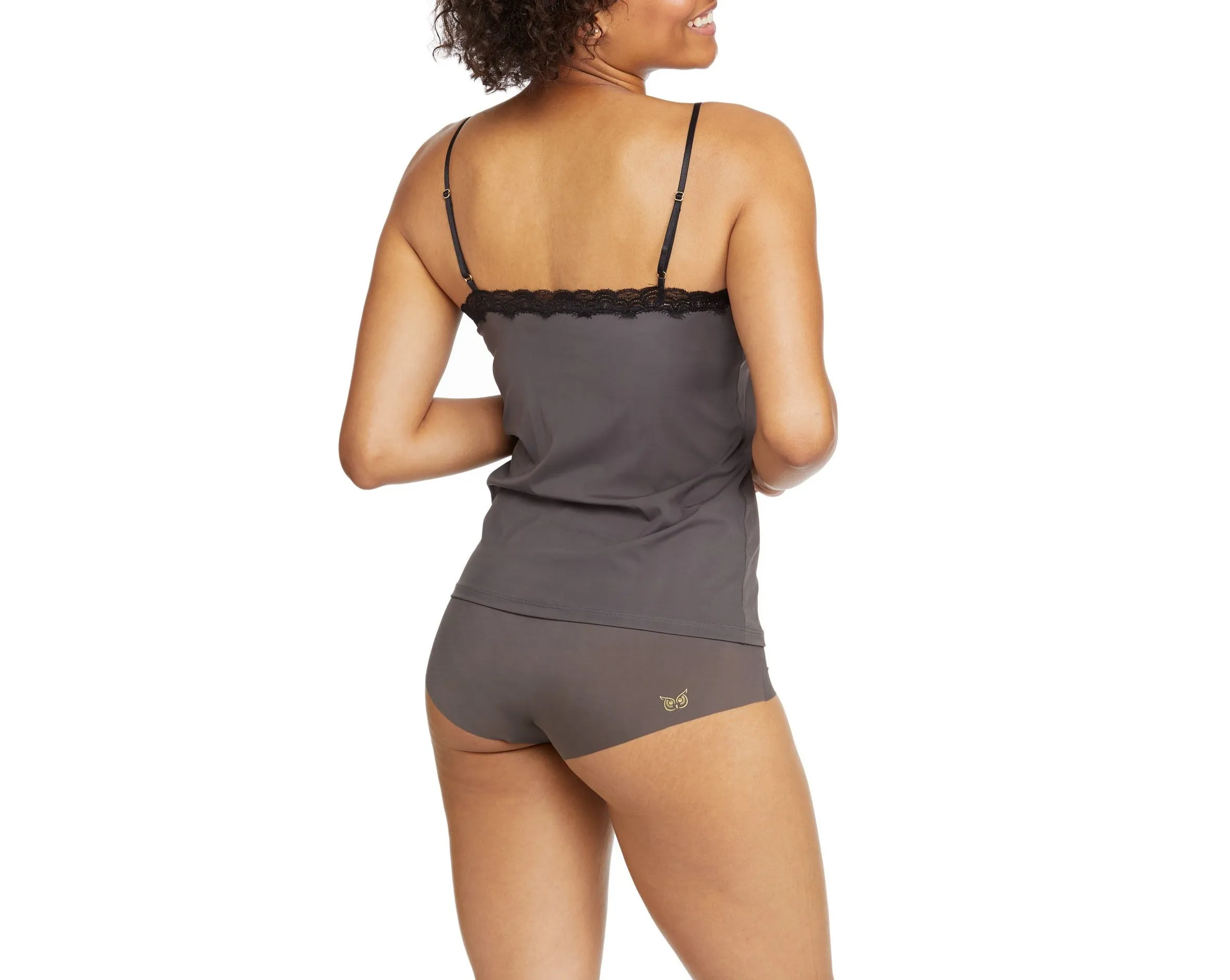 Happy Seams Lace Camisole Neutrals