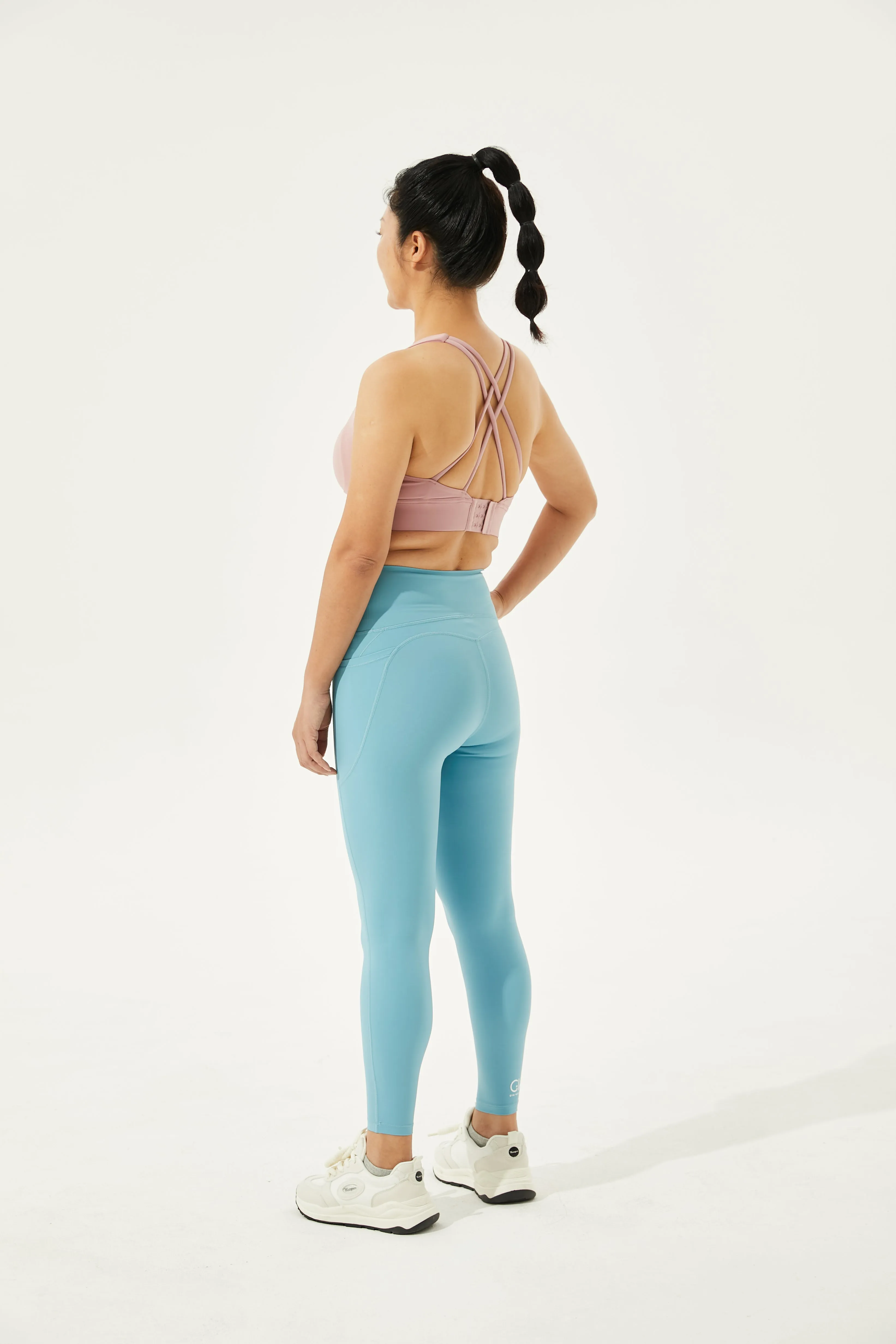 High-Waist Camel-Toe Proof Tummy Tamer Leggings With Pockets