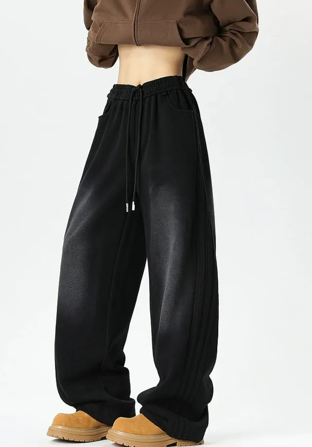 Hip-Hop Wide-Leg Sweatpants